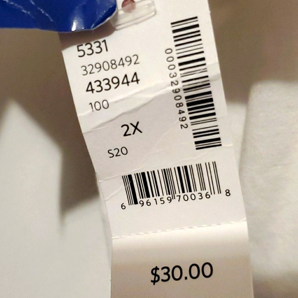 🆕️ NWT Champion T-Shirt plus Size 2x - Picture 4 of 5